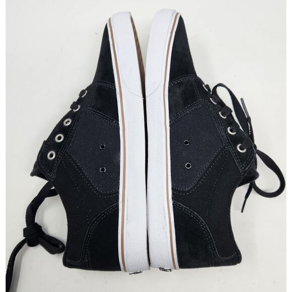 Etnies Men\'s 9.5 Barge LS Skate Shoe Black & White 4101000351-001 main image 8